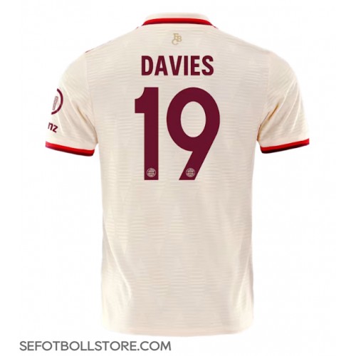 Bayern Munich Alphonso Davies #19 Replika Tredje Tröja 2024-25 Kortärmad